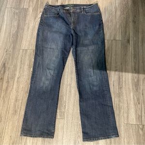 Lauren Jeans Classic Straight Sz 12 Blue